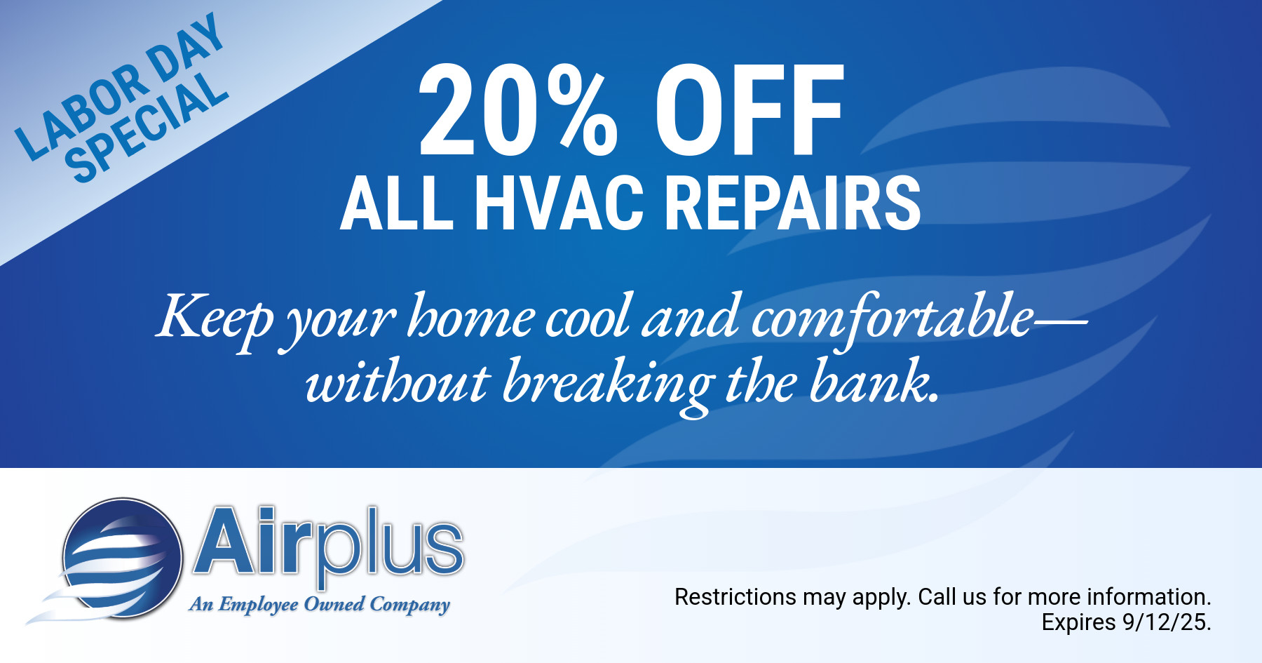 Labor Day Promotion
