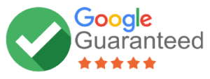 Google guaranteed logo.