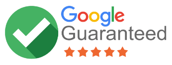 Google guaranteed logo.